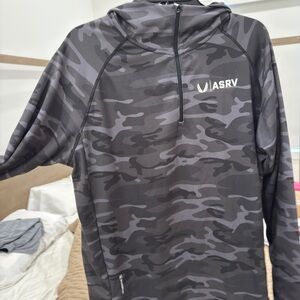 ASRV Men's Gray Camouflage shirt